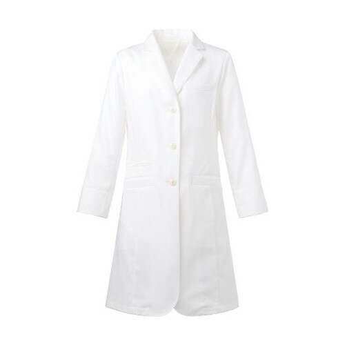 レディズ診察衣 ホワイト LL