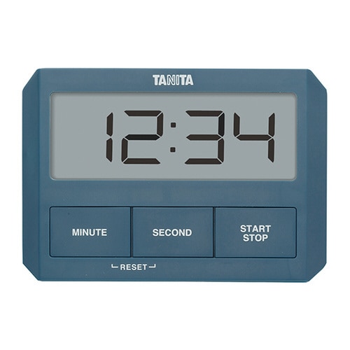 ガラスにつくタイマー ブルー