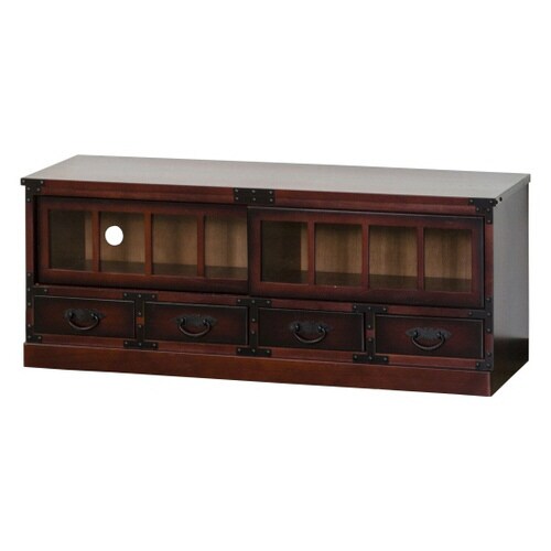 民芸調 ローボード