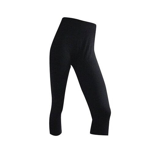 レディース8分丈レギンス 黒 S−M
