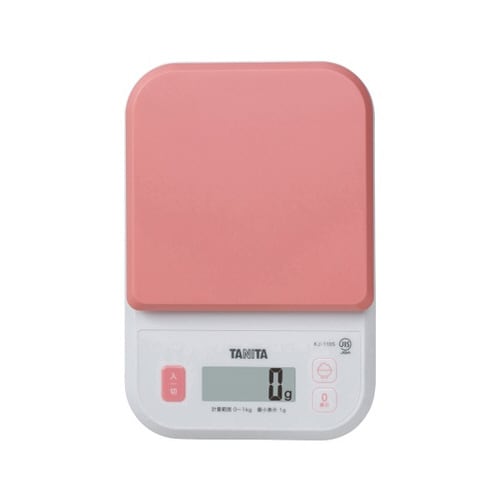 デジタルクッキングスケール ピンク