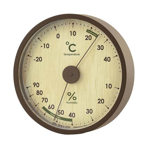 アナログ温度湿度計