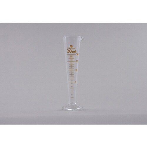 液量計(円錐型) 茶目盛 20mL