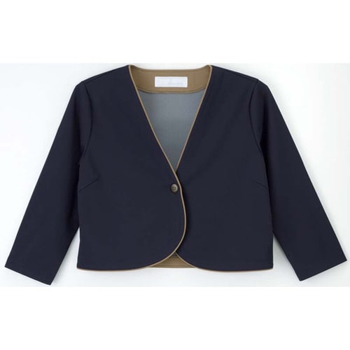 カーディガン ネイビー LL