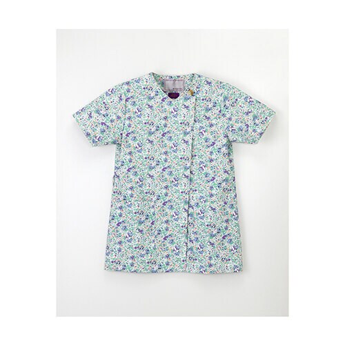 女子スクラブ ブルー M