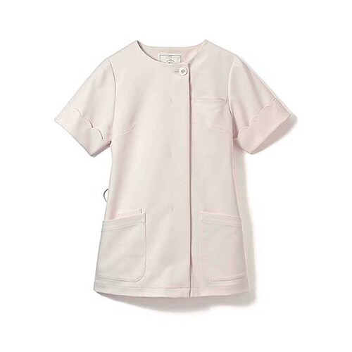 スカラップトップス ピンク EL