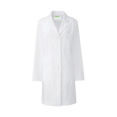 レディス診察衣Sハーフ丈 ホワイト M