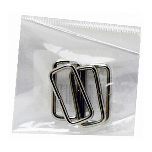 四角カン シルバー 4P