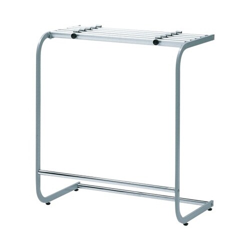 新聞架 シルバー