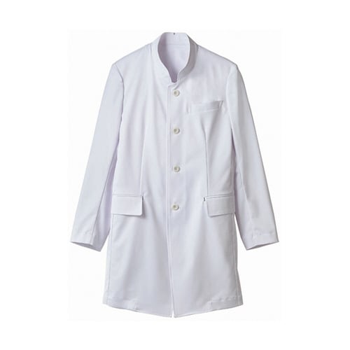 ドクターコート メンズ長袖 ホワイト L
