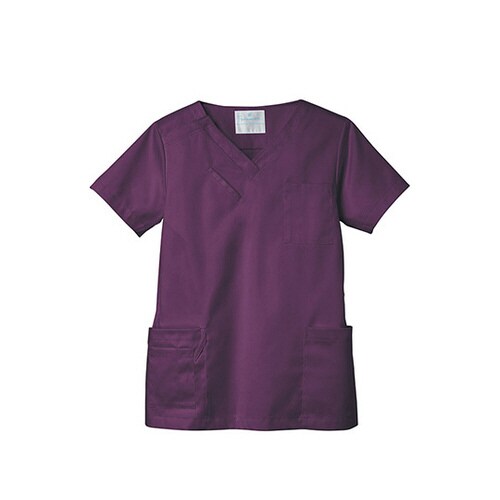 スクラブ ワインS ポリエステル90%・綿10%