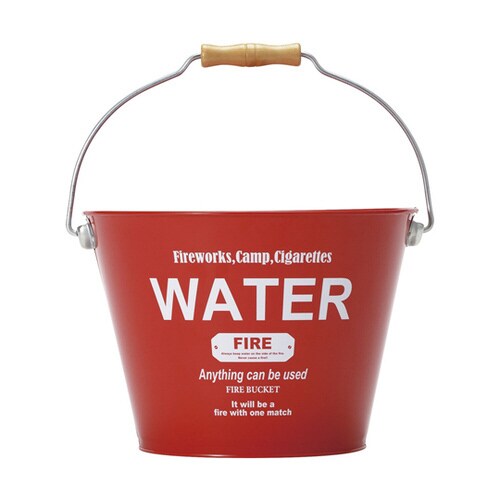 ファイヤーバケット 赤/白