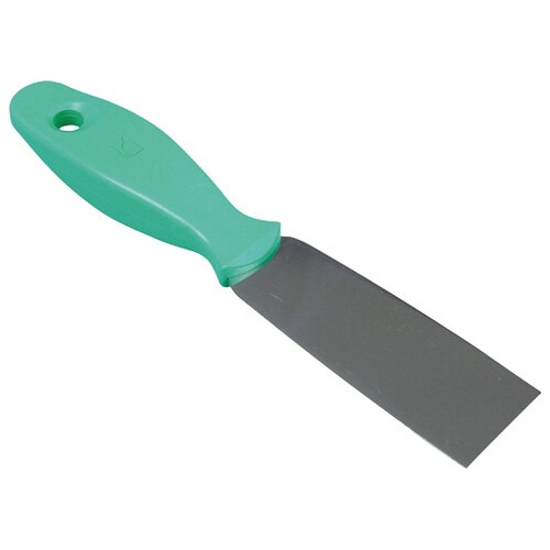 バーキンタX ステンレス スパチュラ 小 緑