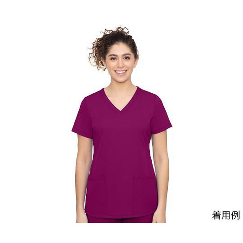 スクラブトップス LL相当 ワイン