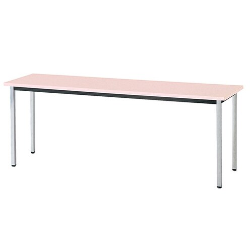 抗ウイルステーブル1800×450×700ピンク
