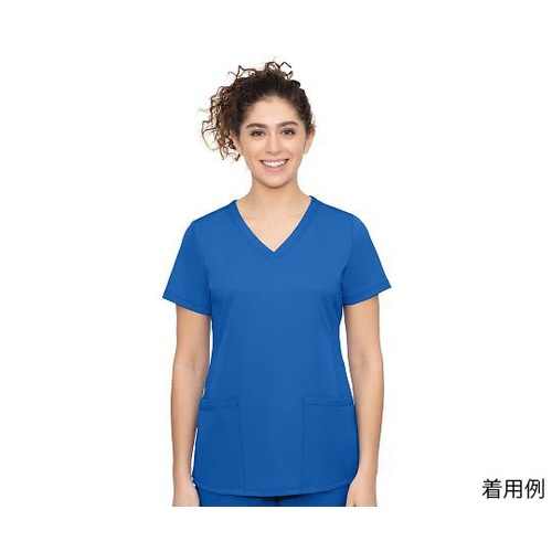 スクラブトップス S相当 ロイヤルブルー