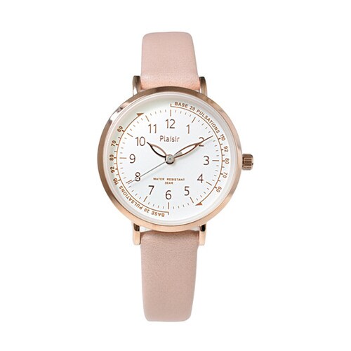 ニッケルフリーウォッチ(蓄光仕様)PG/ピンク