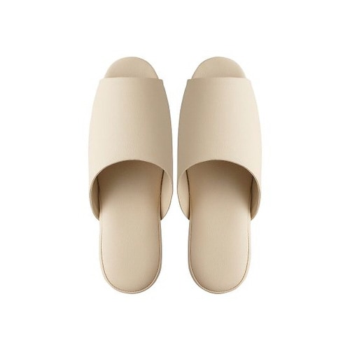 ベーシックスリッパ ベージュ M