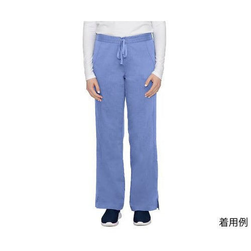 スクラブパンツ M相当 ライトブルー
