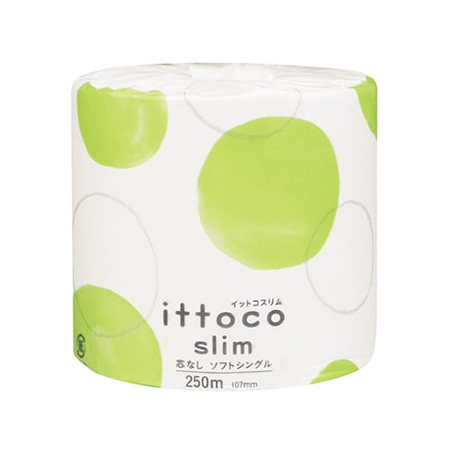 イットコ芯なしスリム250mシングル 個包装