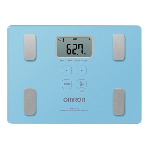 体重体組成計 ブルー