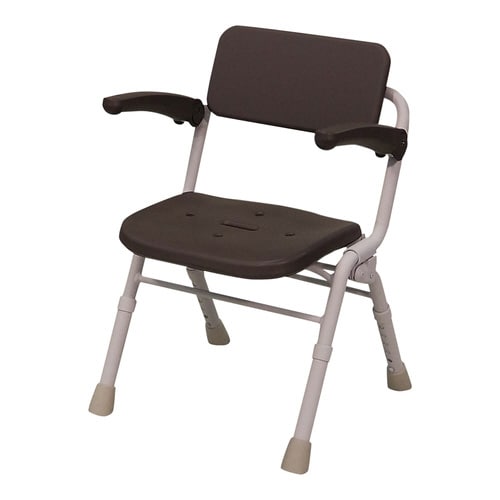 シャワーチェア(エクリアAir)ブラウン