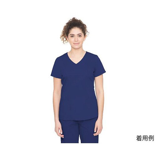 スクラブトップス LL相当 ネイビー