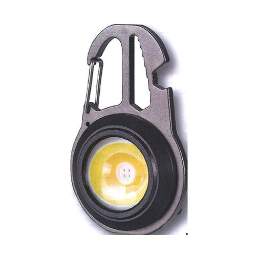 充電式COBカラビナライト 丸型