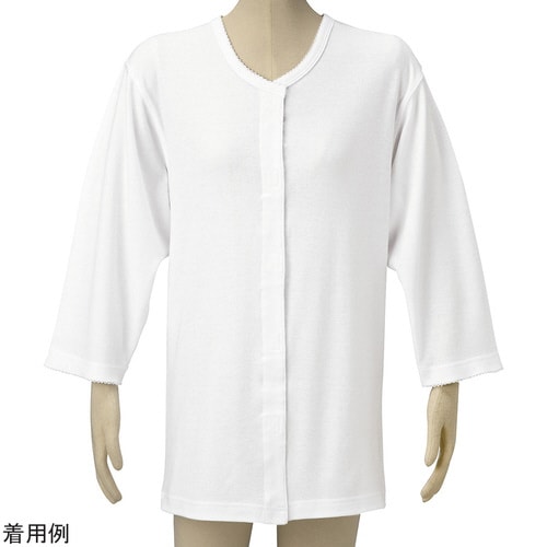 前開き肌着(婦人用)七分袖マジック M
