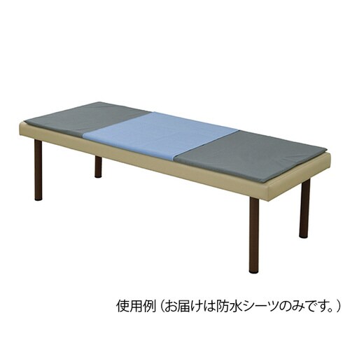 スリム防水シーツ デニム生地 ブルー