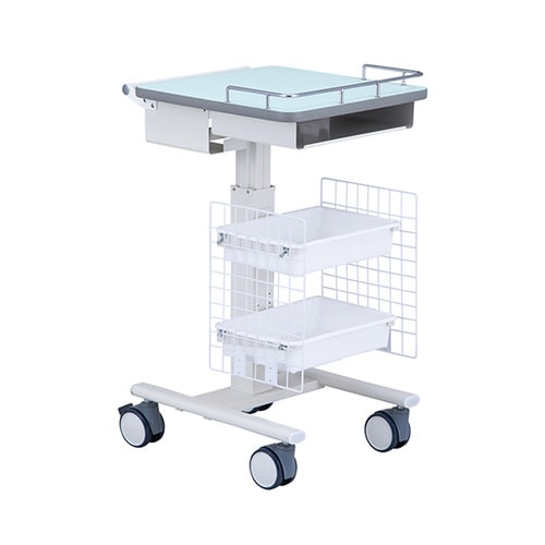 ナースカート(昇降タイプ) ブルー N