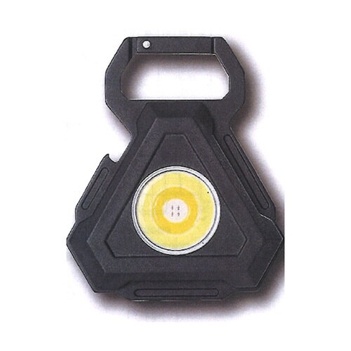 充電式COBカラビナライト 三角型