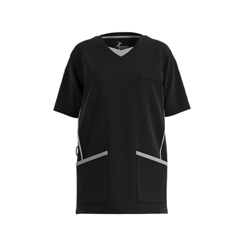 アスリート・スクラブ(男女兼用)4L ネイビー