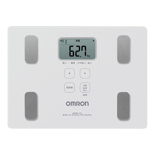 体重体組成計 ホワイト 約285×210×28