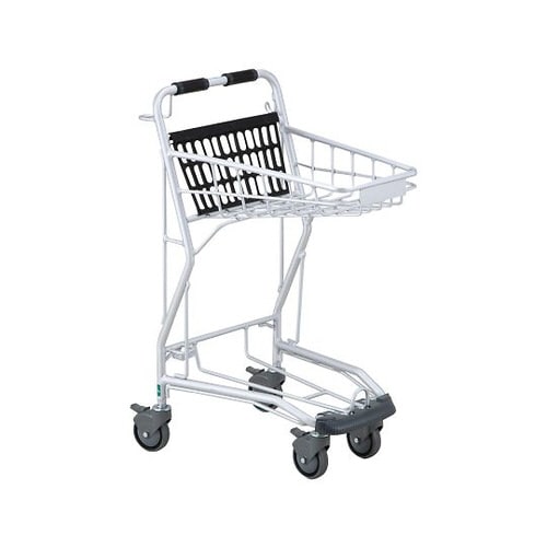 バスケットカート(アルミ製) ストッパー有