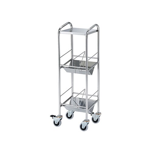 カルテワゴン(筆記台付き・平板タイプ)