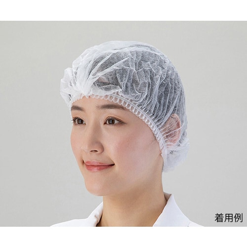 ディスポキャップ(折りたたみタイプ)ホワイト