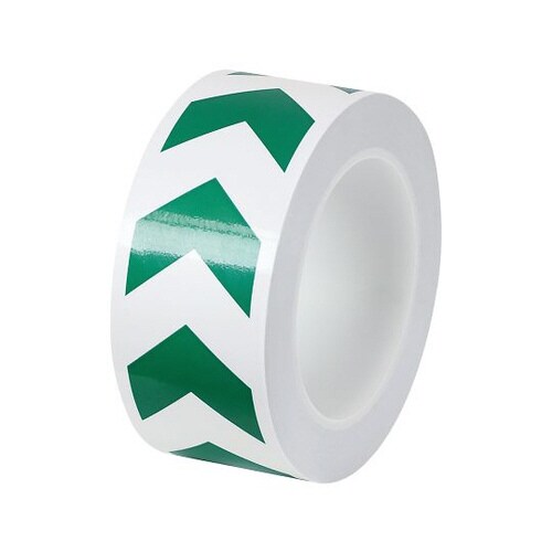 誘導ラインテープ(PET加工) 白/緑