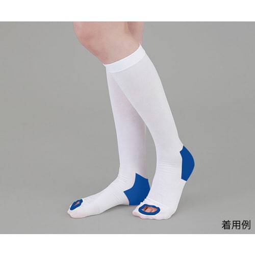 弾性ストッキング(滑り止め付) ハイソックス L