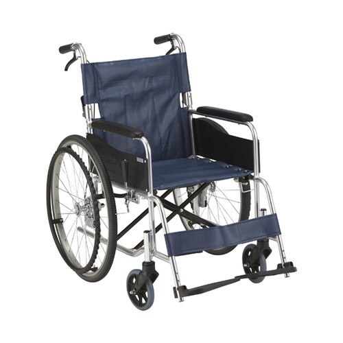 エコノミー車いす ビニールレザー (自走式)