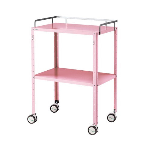 カラフルステンワゴン(フック付き) ラージ ピンク