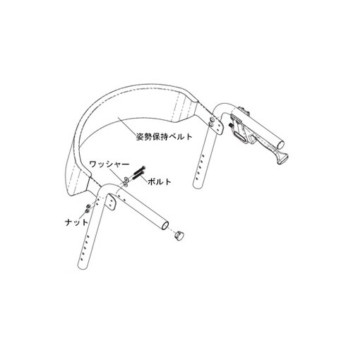 姿勢保持ベルトセット