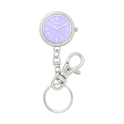 キーホルダーウォッチ パープル