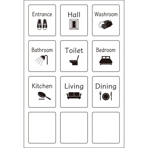 抗ウイルス スイッチステッカー 12枚付き