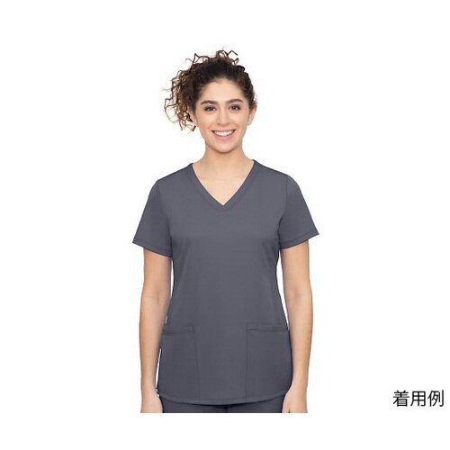 スクラブトップス M相当 グレー