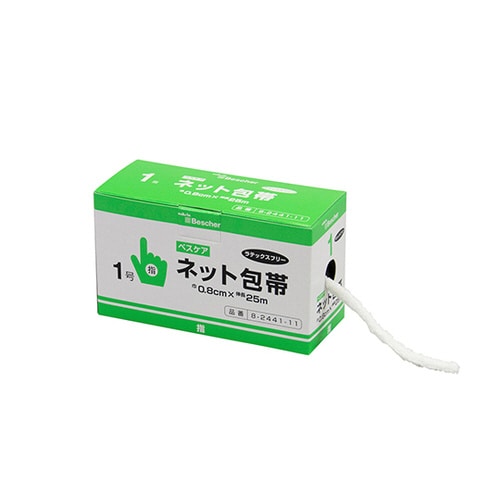ベスケア ラテックスフリーネット包帯 1号