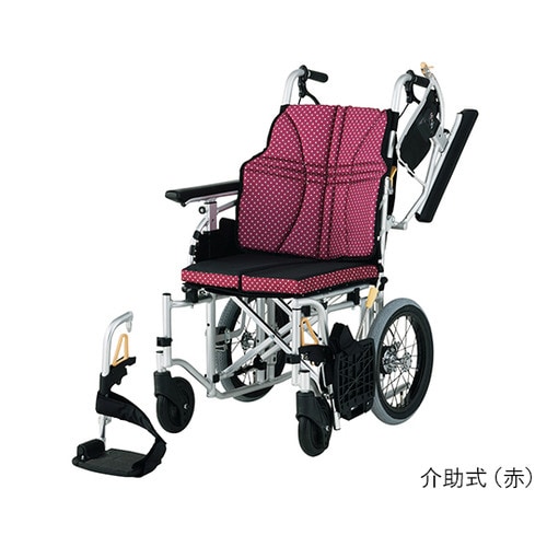 ウルトラモジュール7 介助式・ノーパンクタイヤ 赤