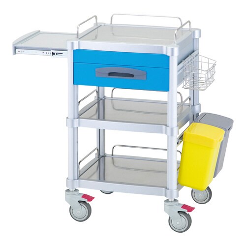 JUSTナーシングカート 1段引出し;2段棚板