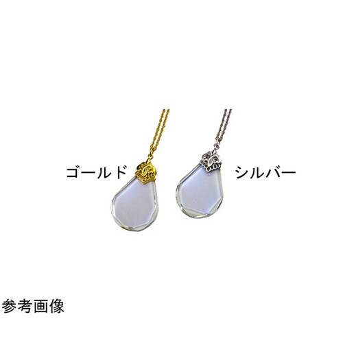 ペンダント ルーペ しずく型 シルバー
