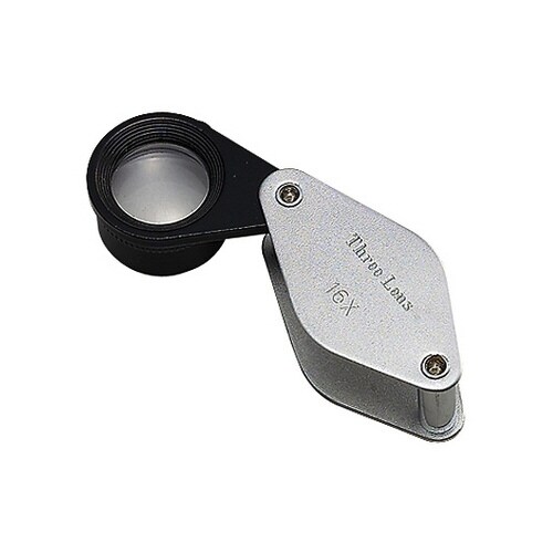 宝石ルーペ 16倍メタルホルダールーペ 13mm